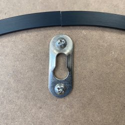 Ramme 60 (sort/brstet alu)