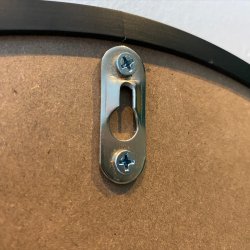 Ramme 100 (sort/brstet alu)