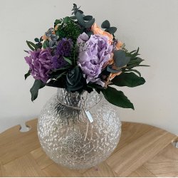 Rokokko buket i smykke lilla farver begrnset antal 