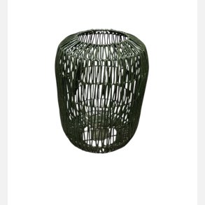  Lanterne i grn rattan 30x40 cm