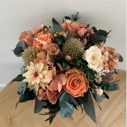 Rokokko buket i smykke brndte farver begrnset antal 